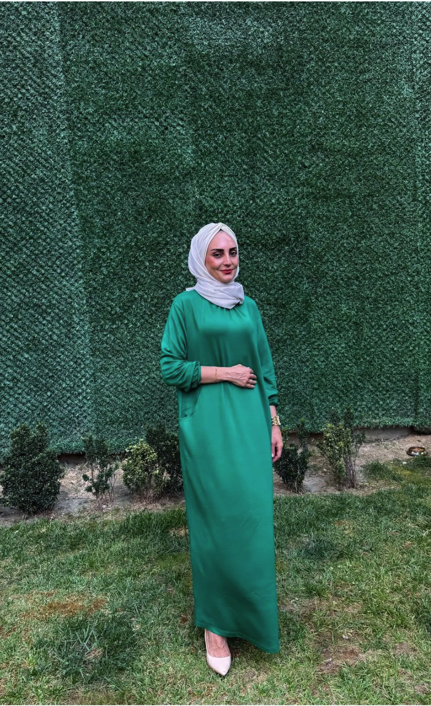 Nehir Elbise Yeşil